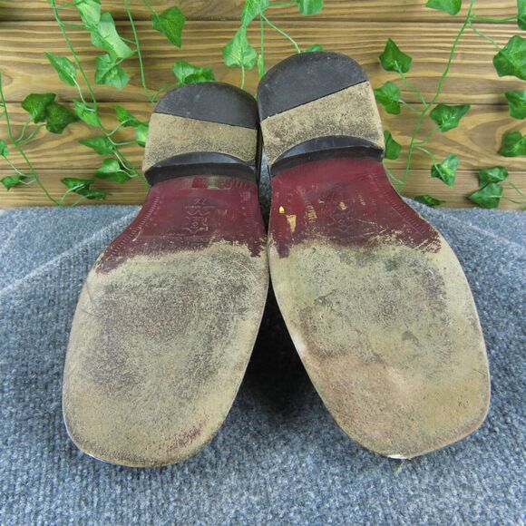 Kenneth Cole Men's New York Derby Oxfords Brown Leather Sz 7.5M Gently Used 2025 - Picture 6 of 6